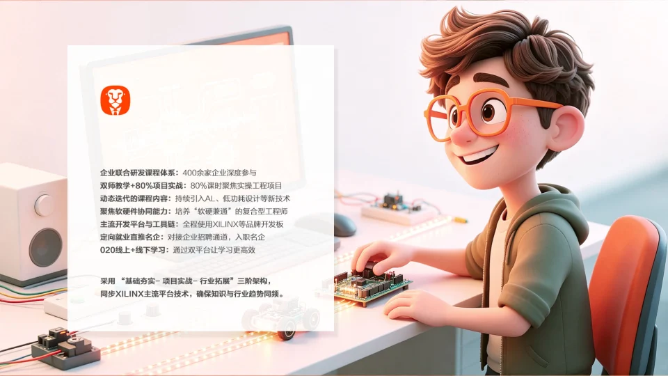 采用成电国芯7.0课程体系(初级 | FPGA工程师基础启航(含板卡+证书))