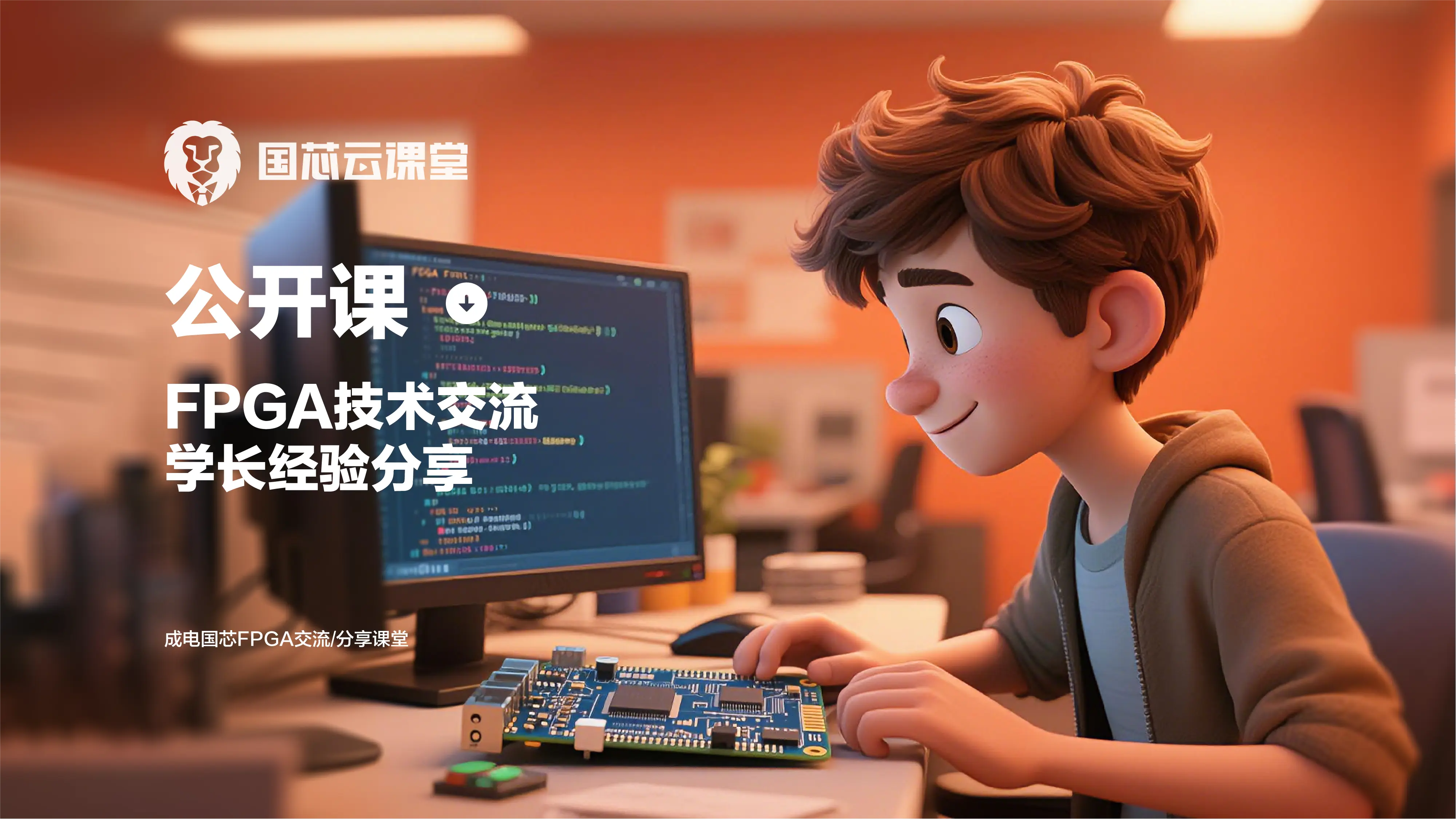 公开课｜学长分享 FPGA线上课程封面