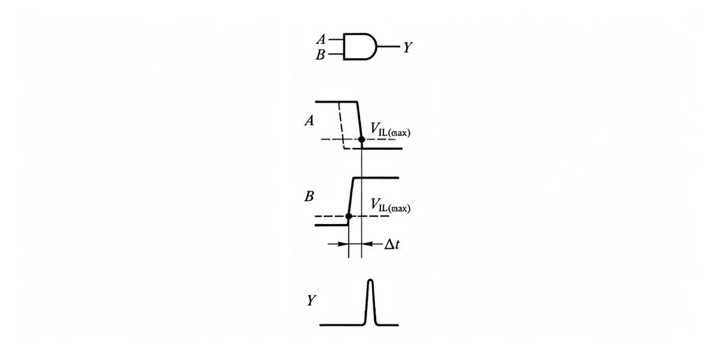 数字电路基础知识—— 组合逻辑电路中的竞争与冒险（竞争与冒险、检验方法、及消除方法）