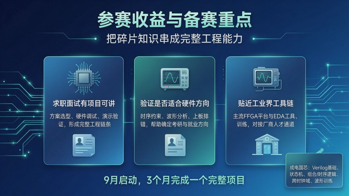 2026 全国大学生嵌入式芯片与系统设计竞赛 FPGA 创新设计赛道