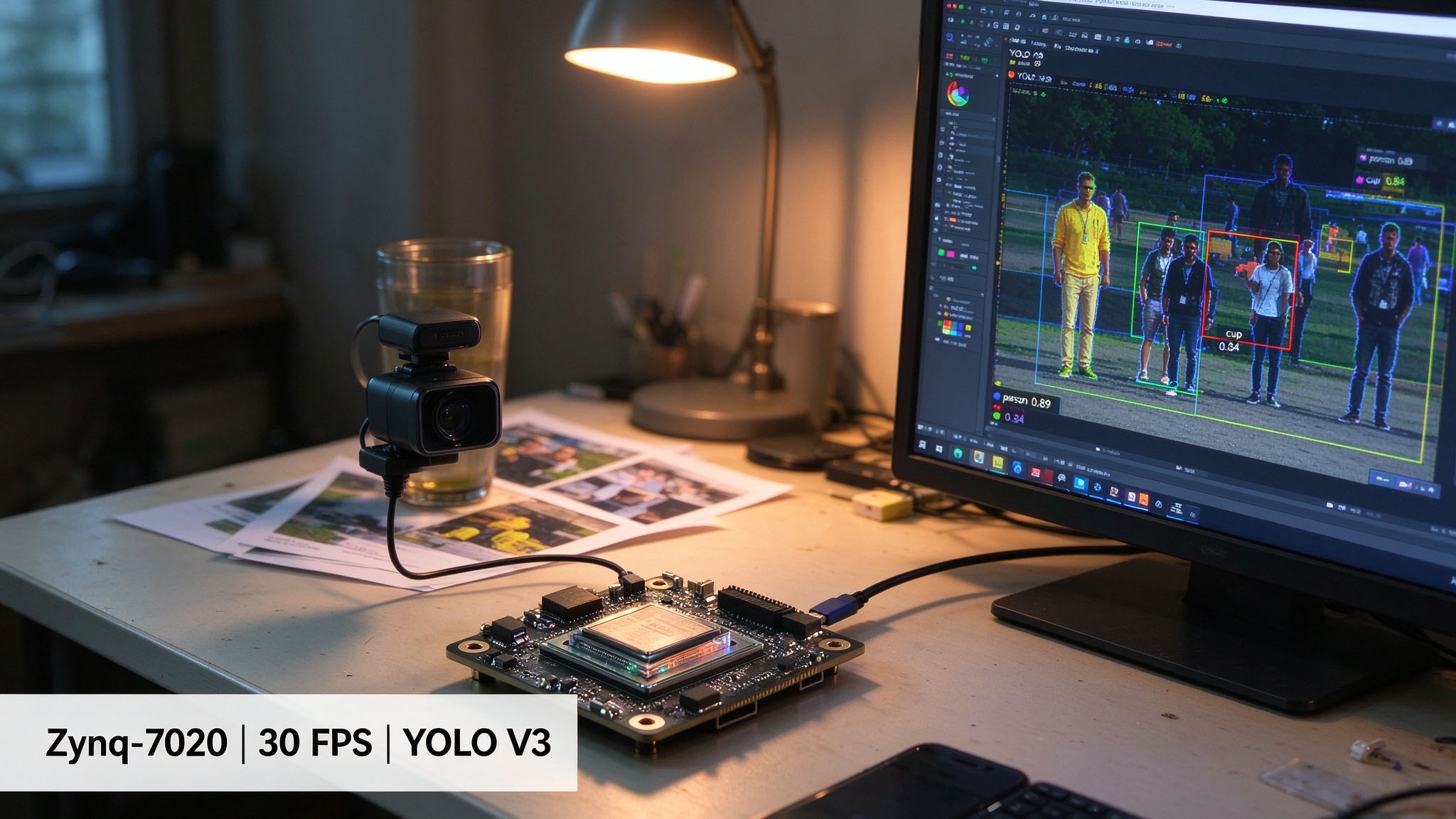 一块Zynq-7020，怎么让PyTorch训练的模型直接在FPGA上跑起来？