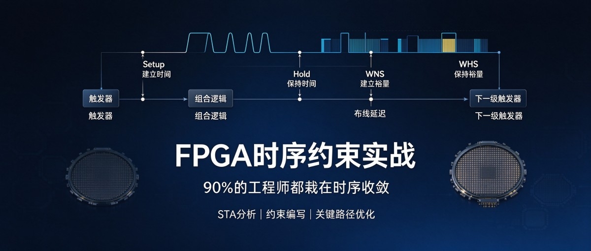 FPGA 时序约束实战：90% 的工程师都栽在时序收敛
